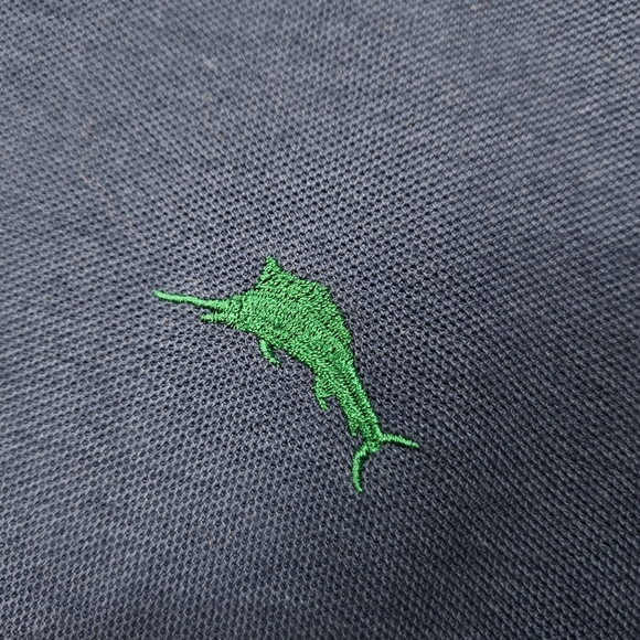 Tommy Bahama Tropicool IslandZone Pique Polo Shirt LargeSize Large GUC - Picture 5 of 7